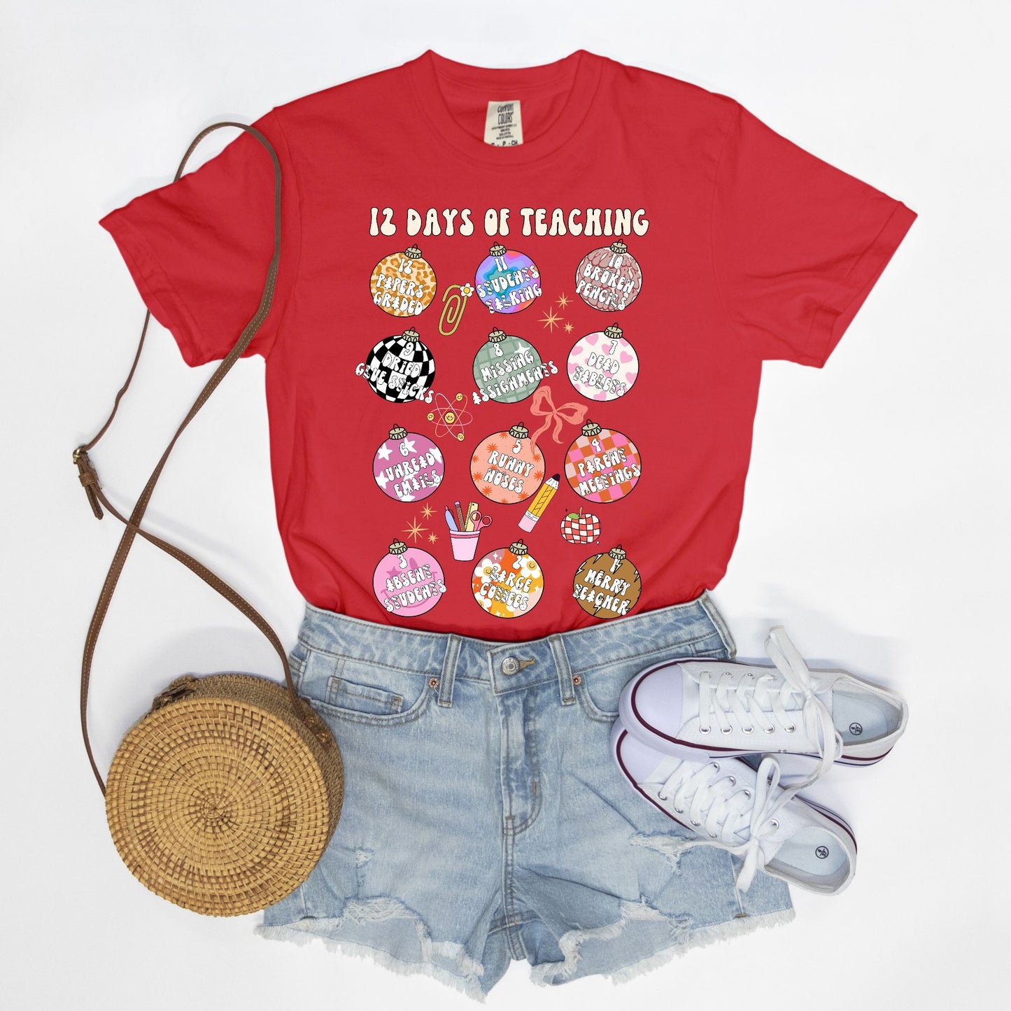 12 Days of Teaching Christmas Tee