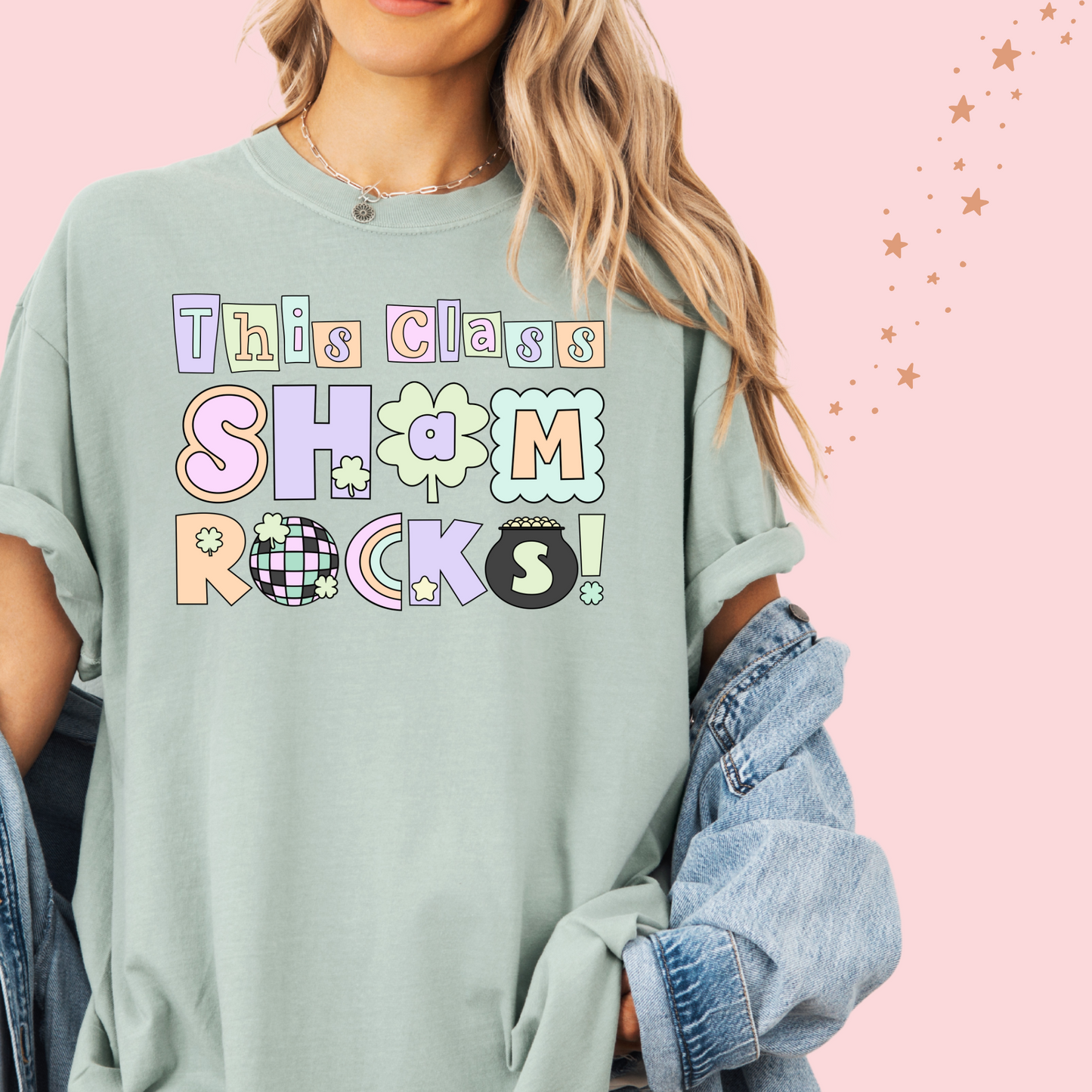 This Class Shamrocks Tee