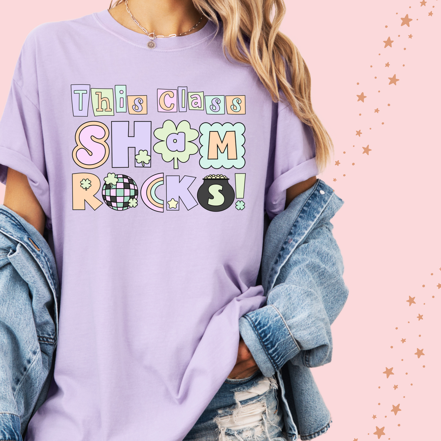 This Class Shamrocks Tee