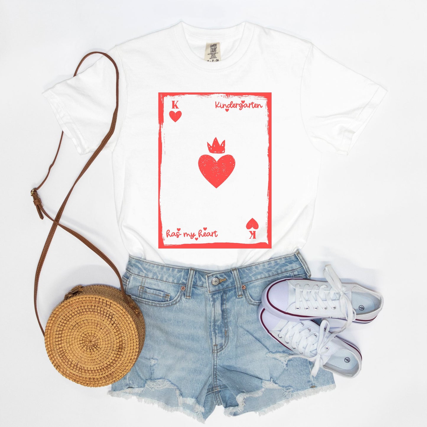 Kindergarten Playing Card Tee