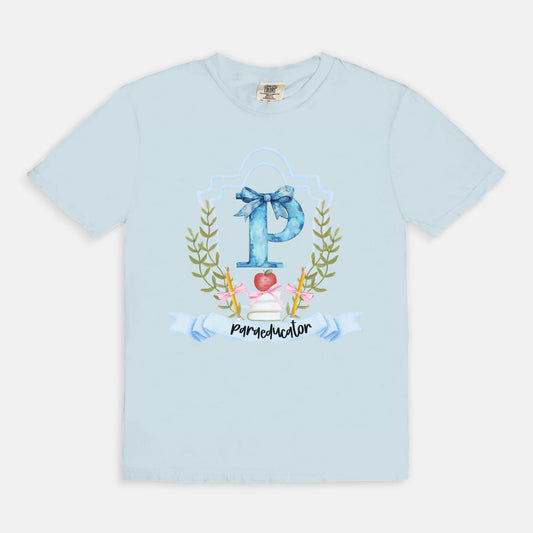 Paraeducator Blue Coile Tee
