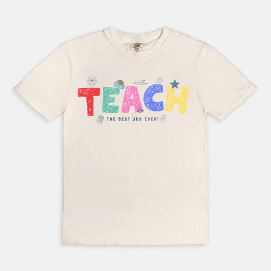 Crayon Teach Tee