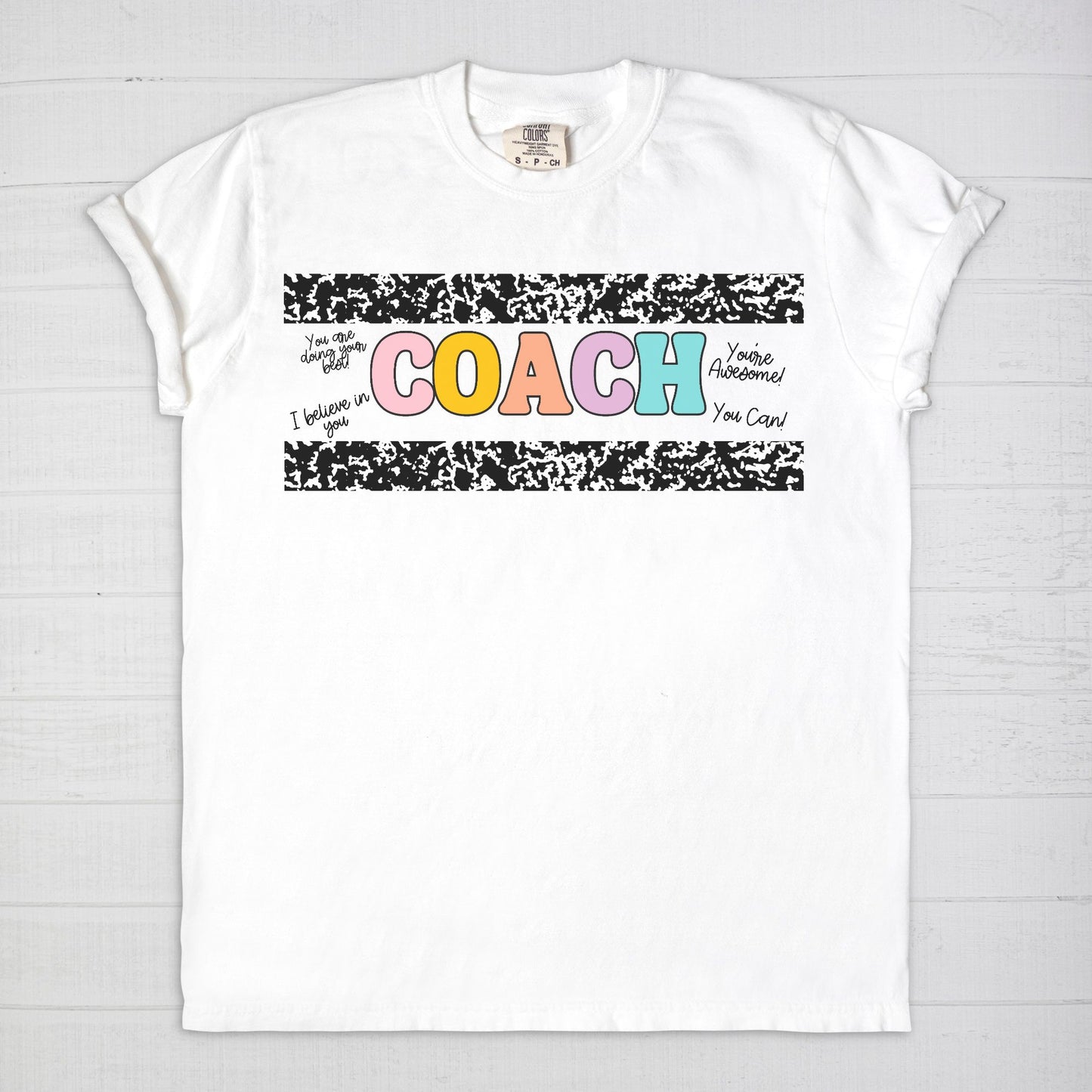 Coach Composition Tee