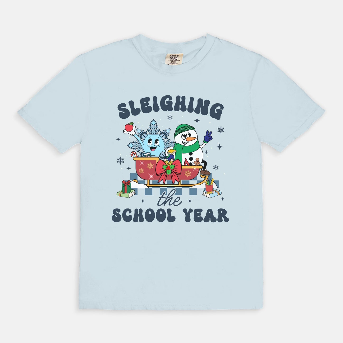Sleighing The School Year Tee