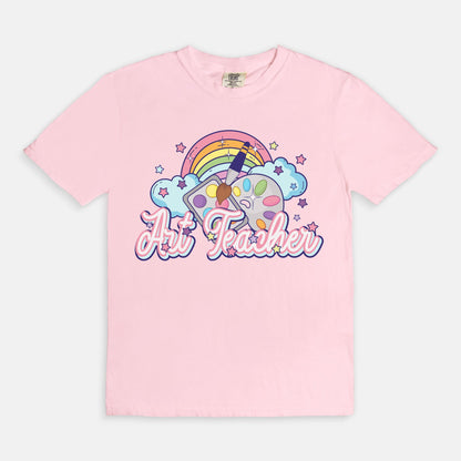 Art Teacher Rainbow Tee