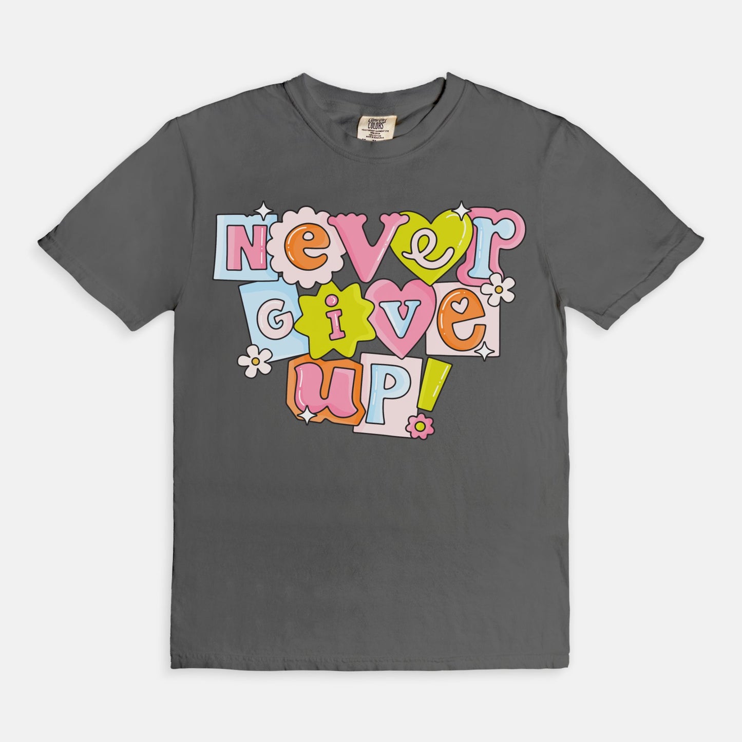 Never Give Up Ransom Tee
