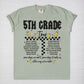 Fifth Grade Tour Tee