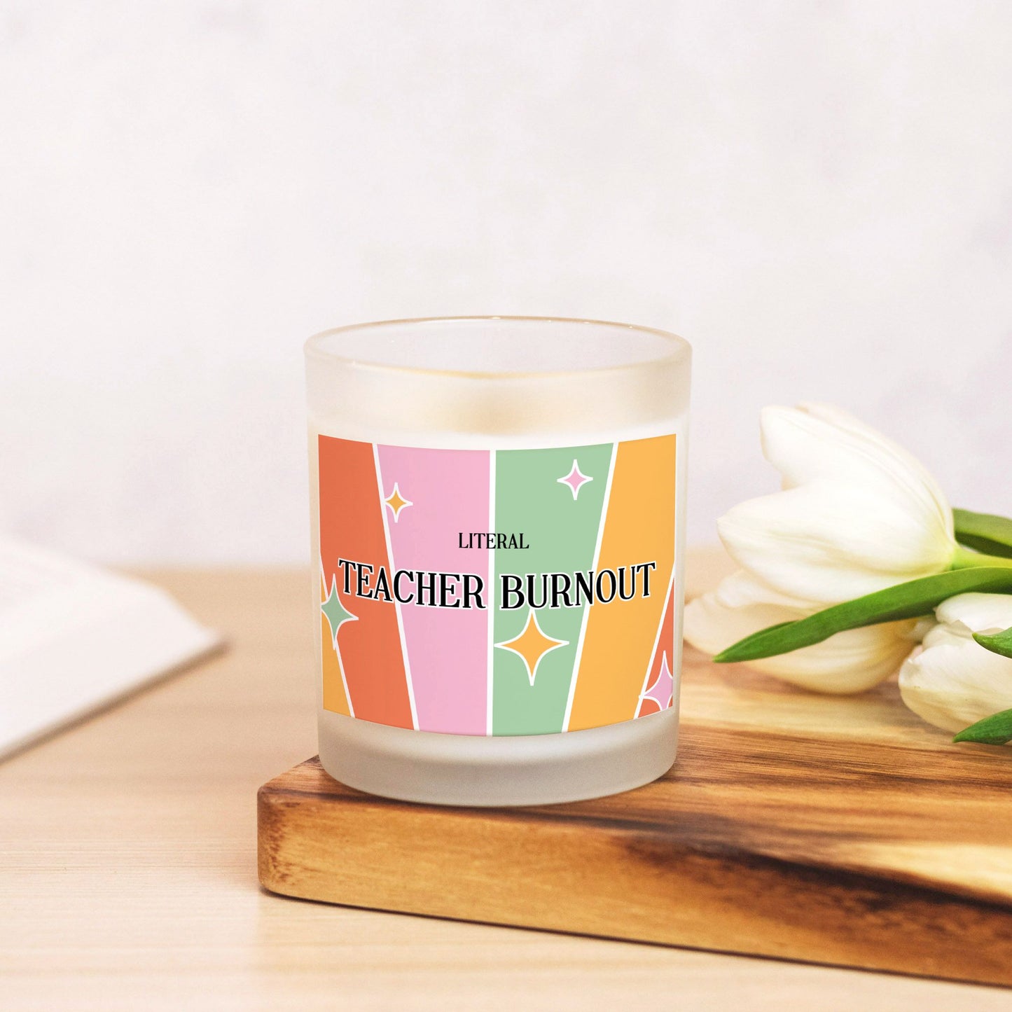 Teacher Burnout Candle