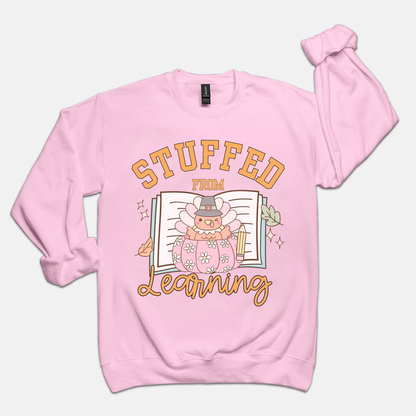 Stuffed From Learning Crewneck Sweatshirt