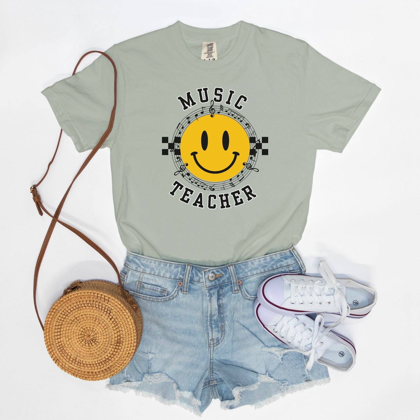 Music Teacher Retro Tee