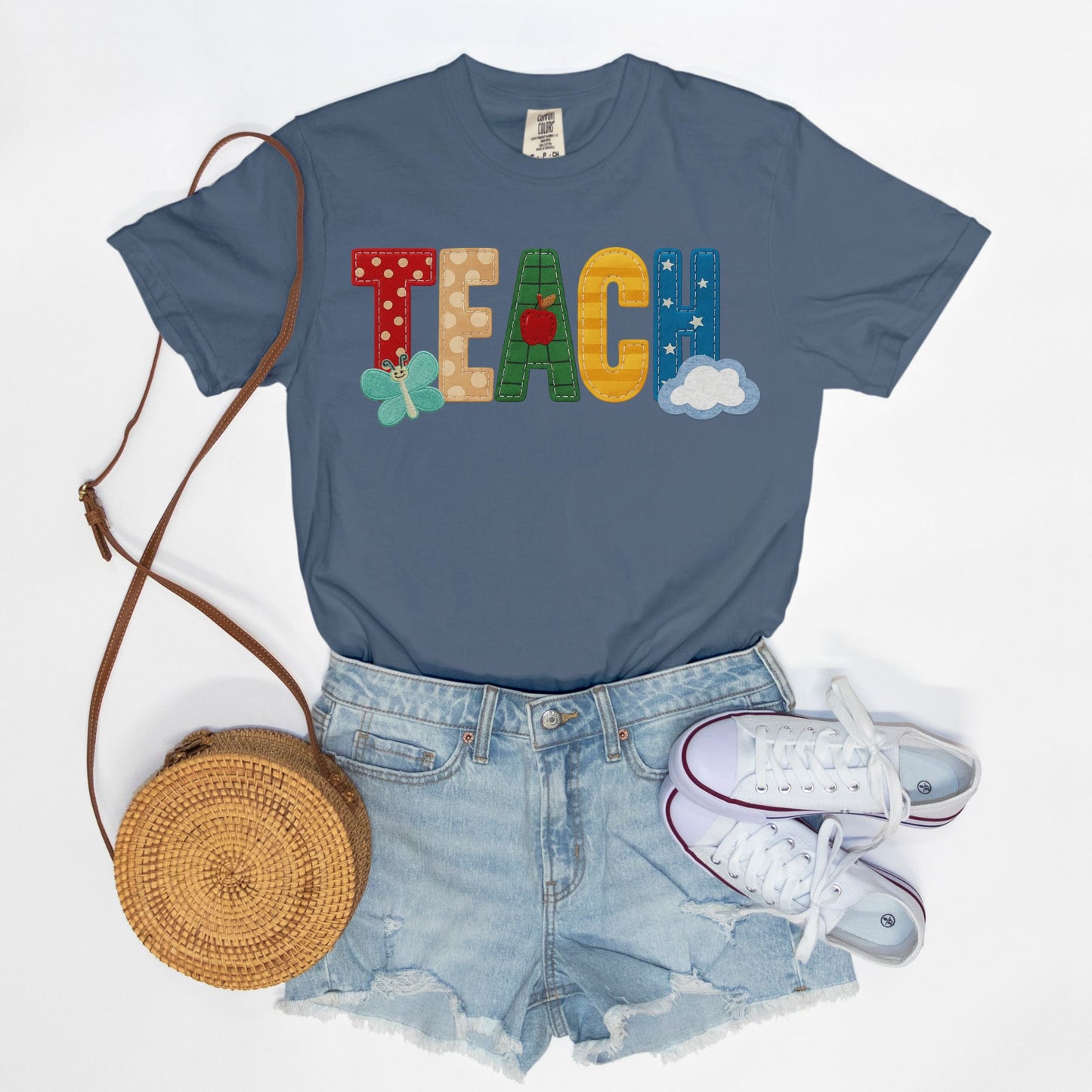 90s Patch Teach Tee
