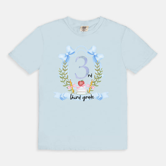 Third Grade Blue Coile Tee