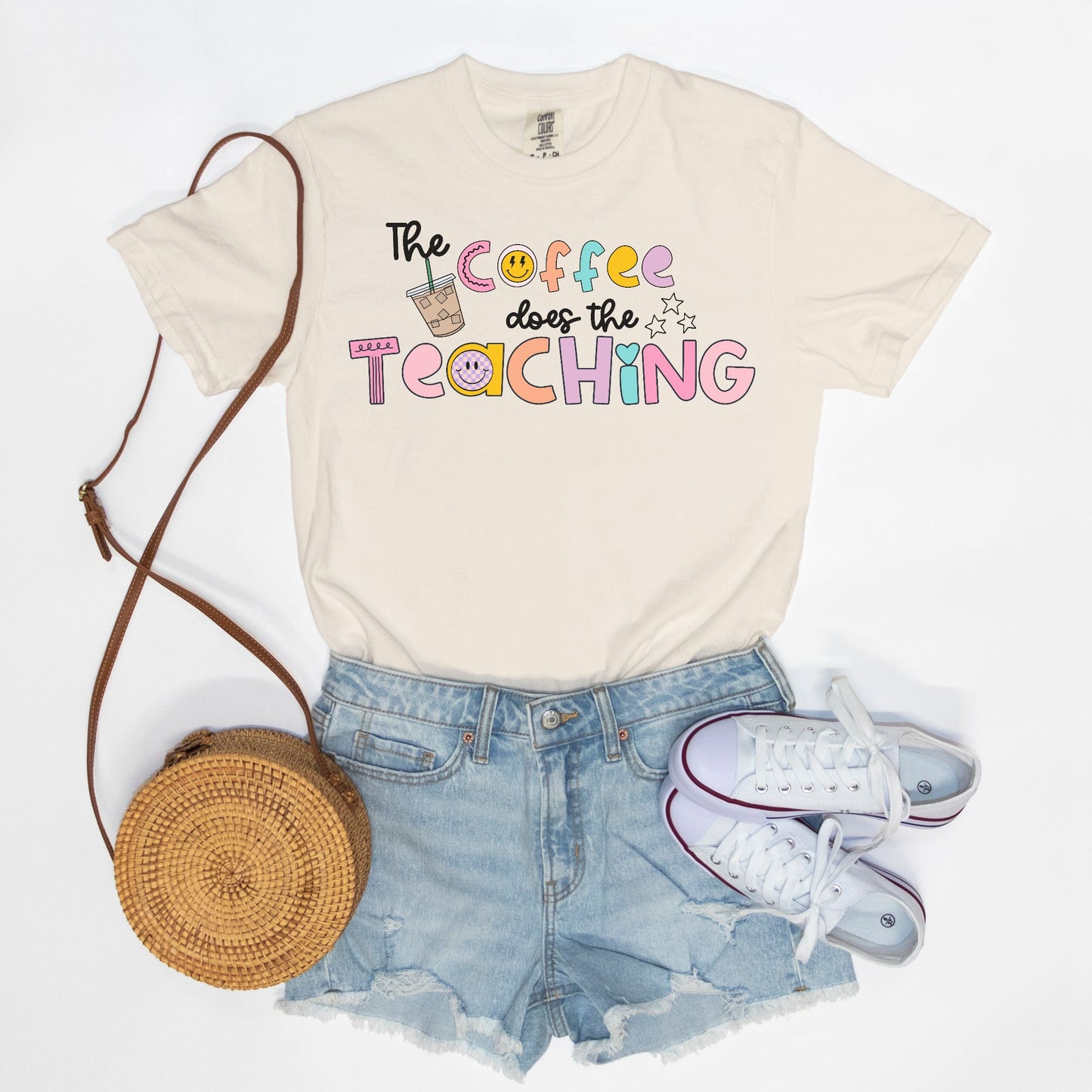 The Coffee Does The Teaching Tee