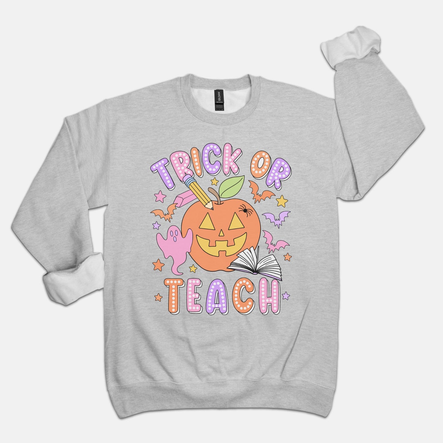 Trick or Teach Pumpkin Crewneck