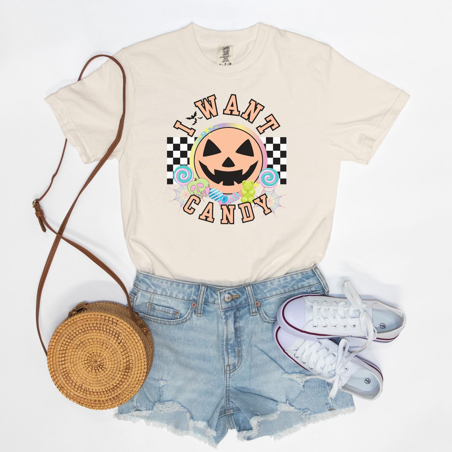 I Want Candy Jack-o-Lantern Tee