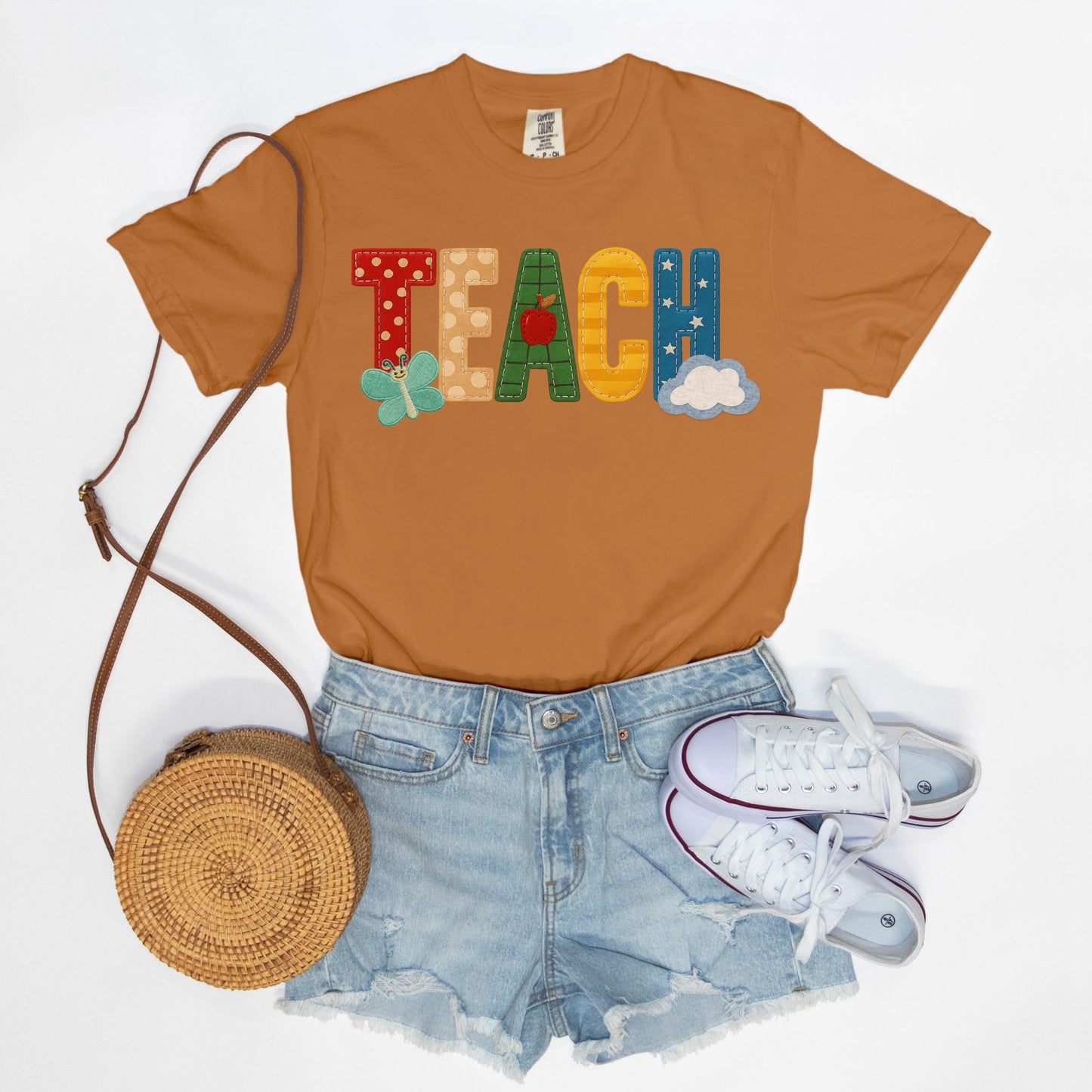 90s Patch Teach Tee