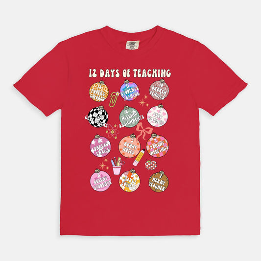 12 Days of Teaching Christmas Tee