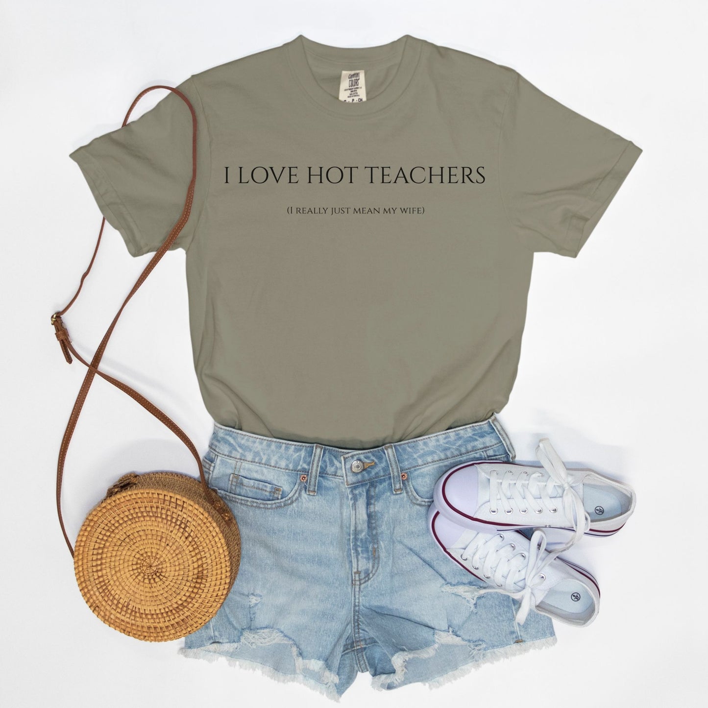 I Love Hot Teachers (wife) Tee