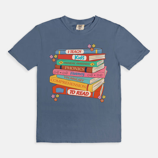 Literacy Books Tee