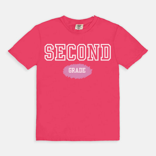 Second Grade Cool Varsity Tee