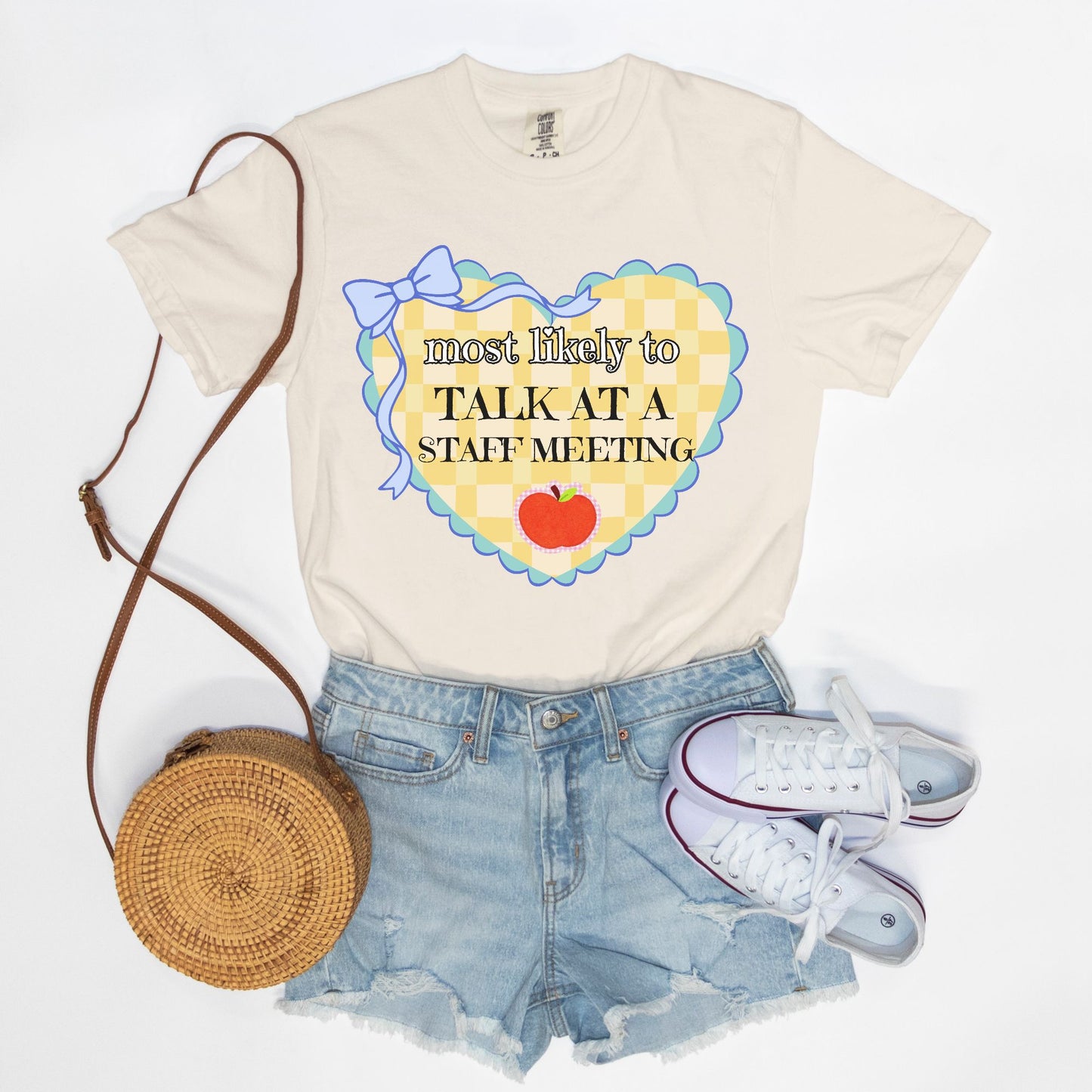 Most Likely To Talk At A Staff Meeting Tee