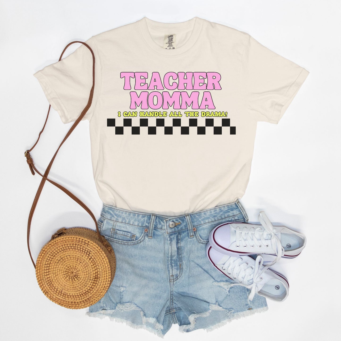 Teacher Momma Drama Tee