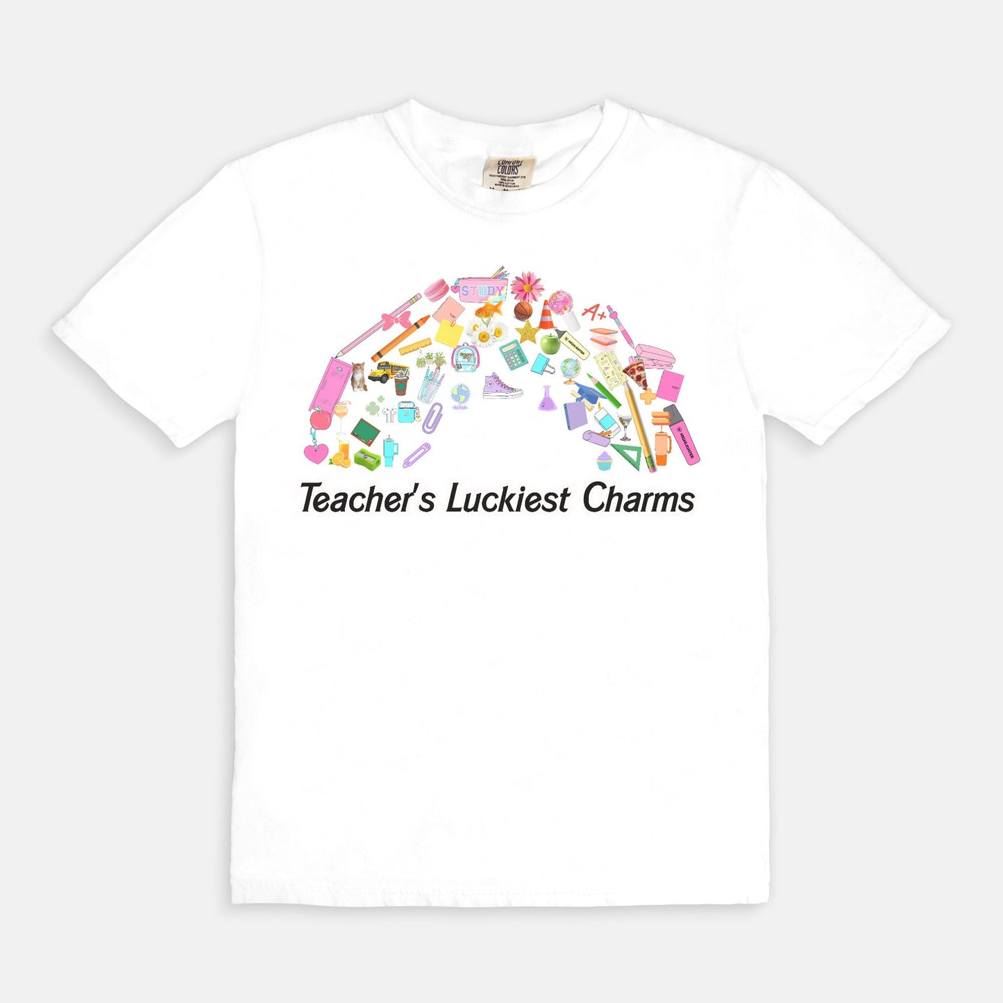 Teacher's Luckiest Charms Tee