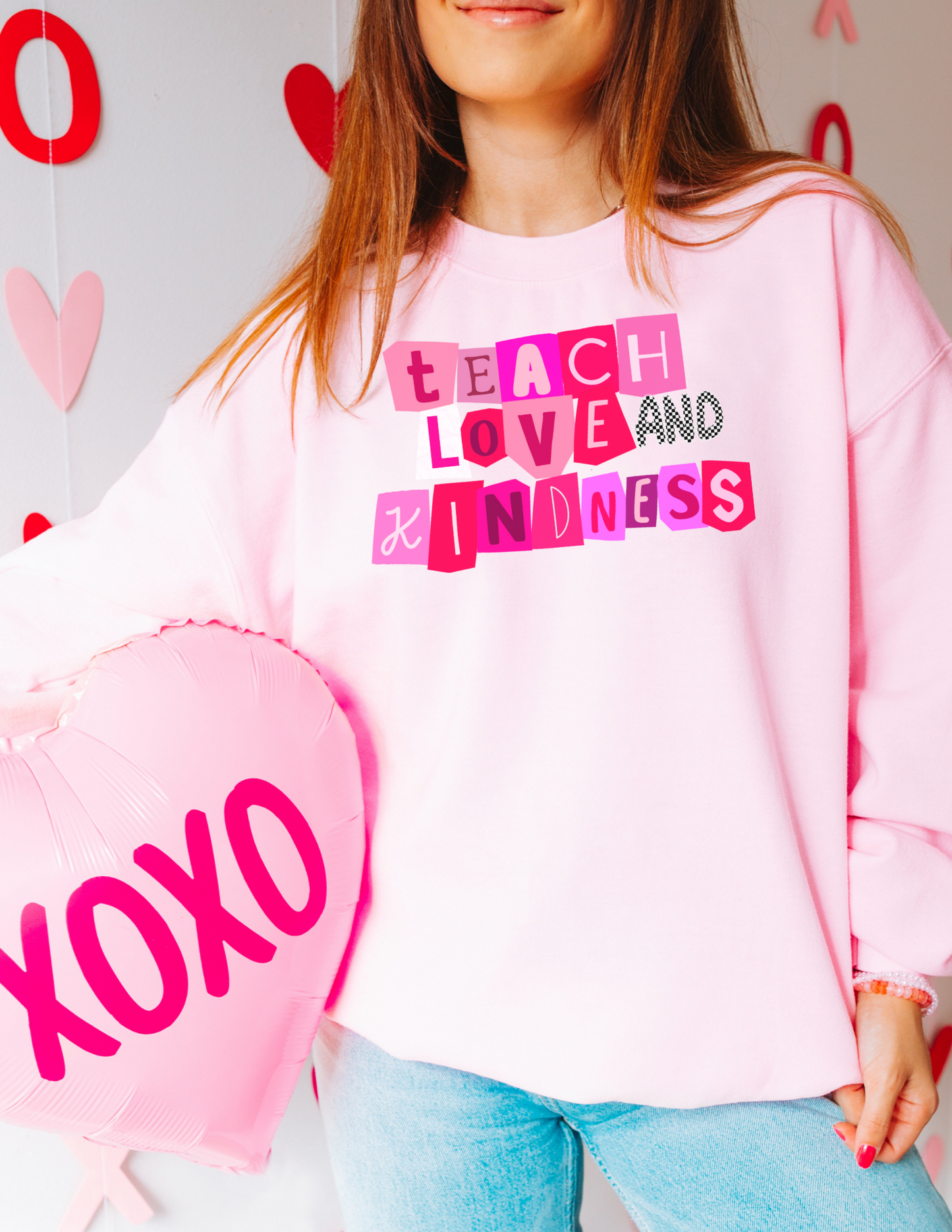 Teach Love and Kindness Crewneck Sweatshirt