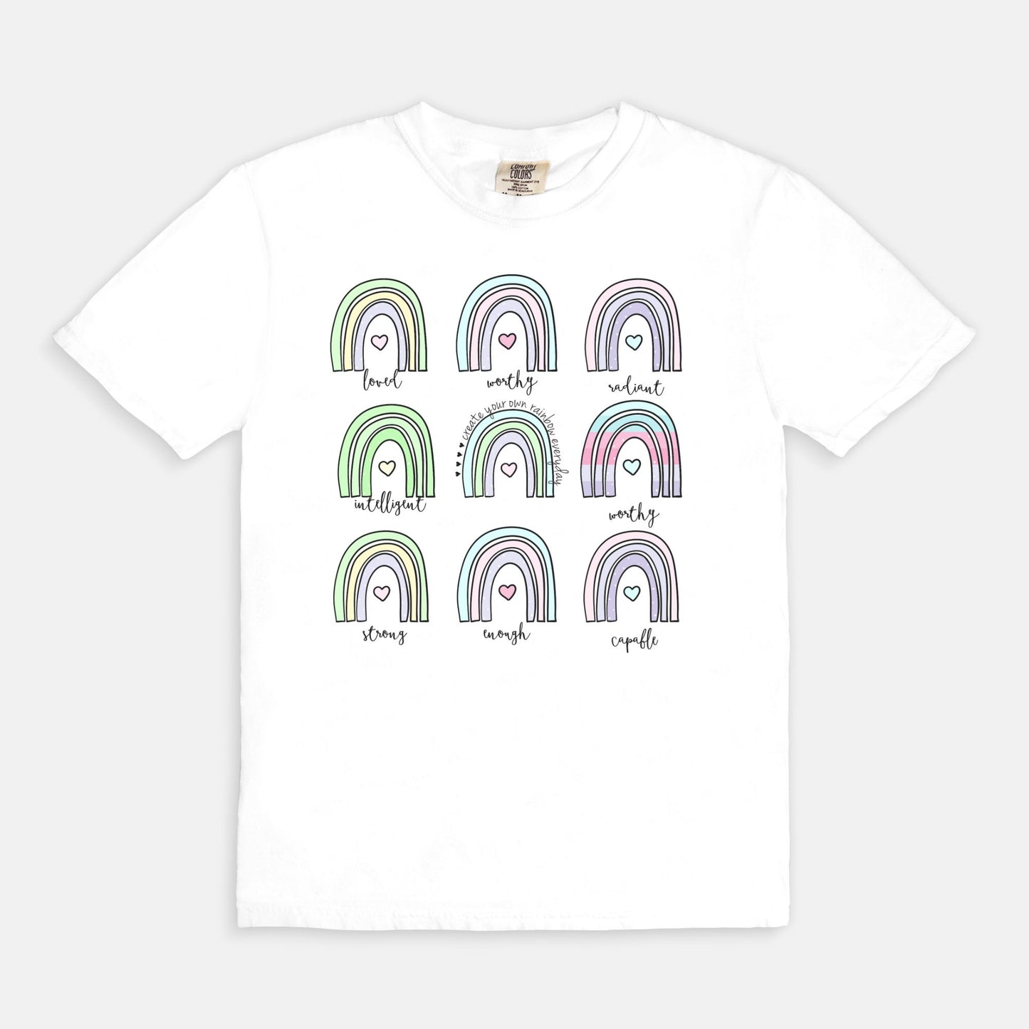 Rainbow Affirmation Tee