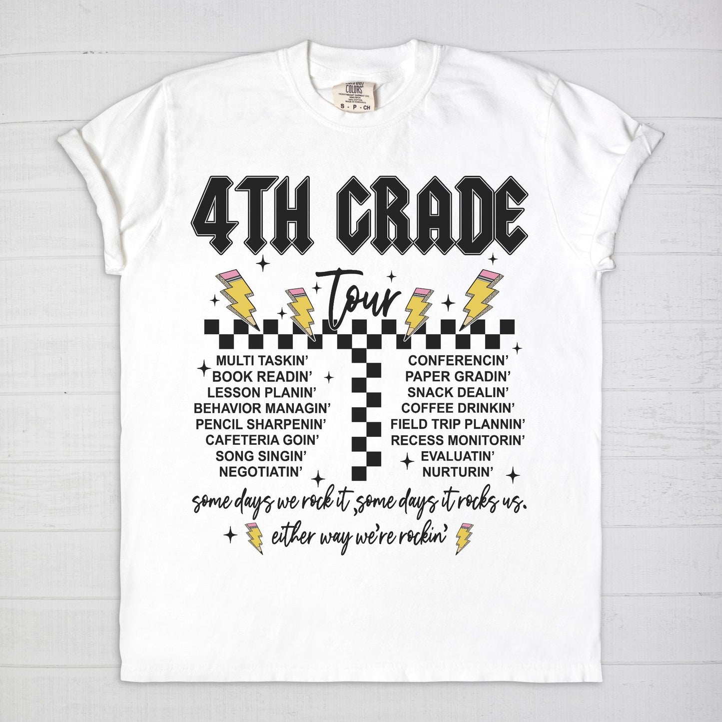 Fourth Grade Tour Tee