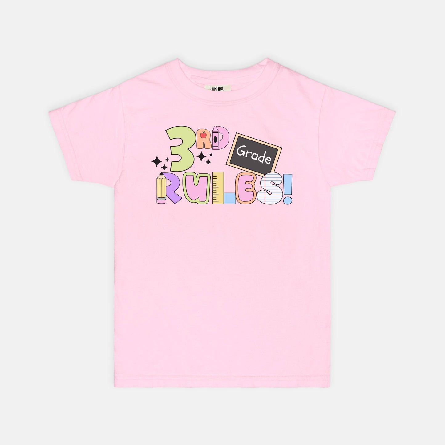 YOUTH 3rd Grade Rules Ransom Tee