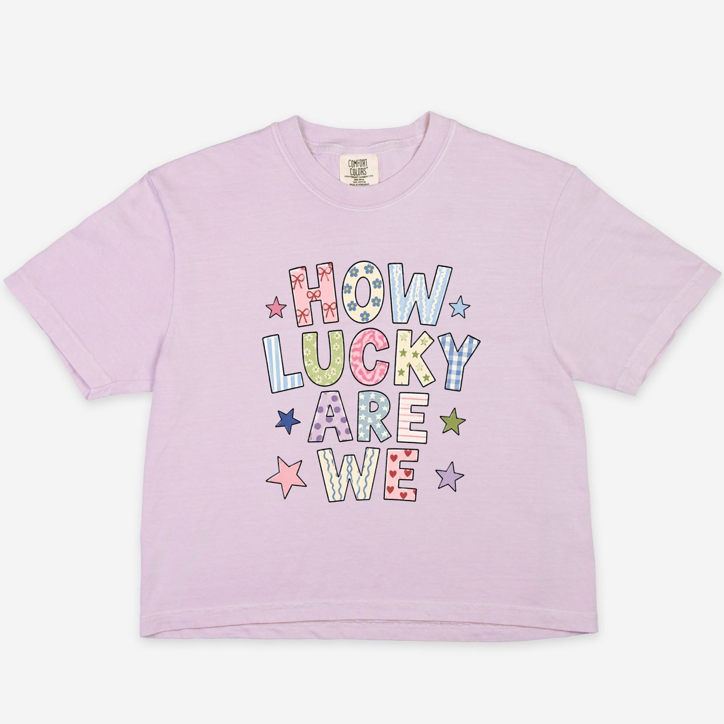 How Lucky Are We BOXY Tee