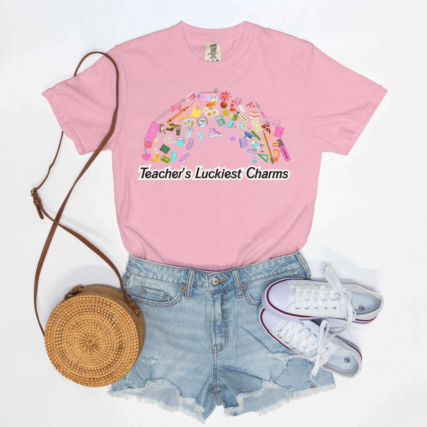 Teacher's Luckiest Charms Tee