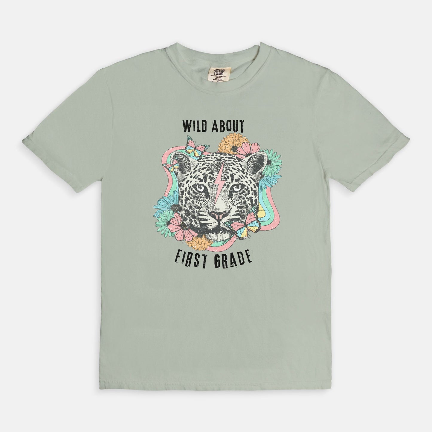 Wild About First Grade Tee