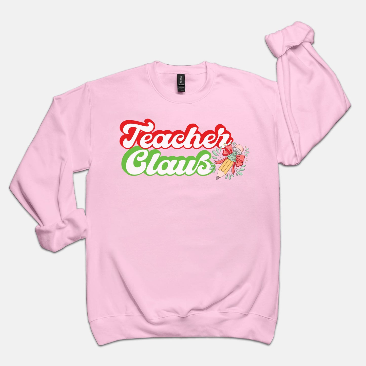 Teacher Claus Crewneck Sweatshirt