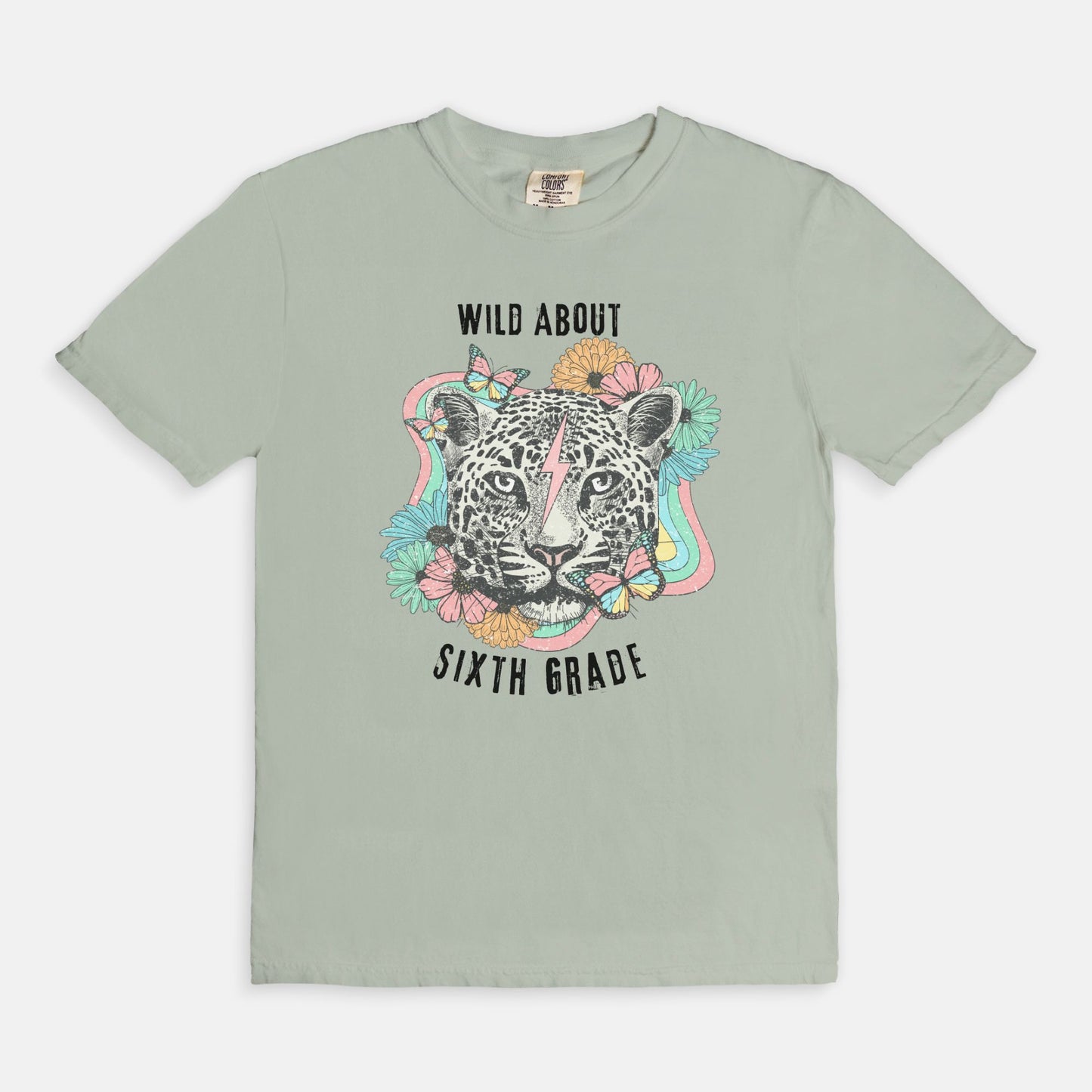 Wild About Sixth Grade Tee