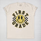 Hello First Grade Retro Smiley Tee