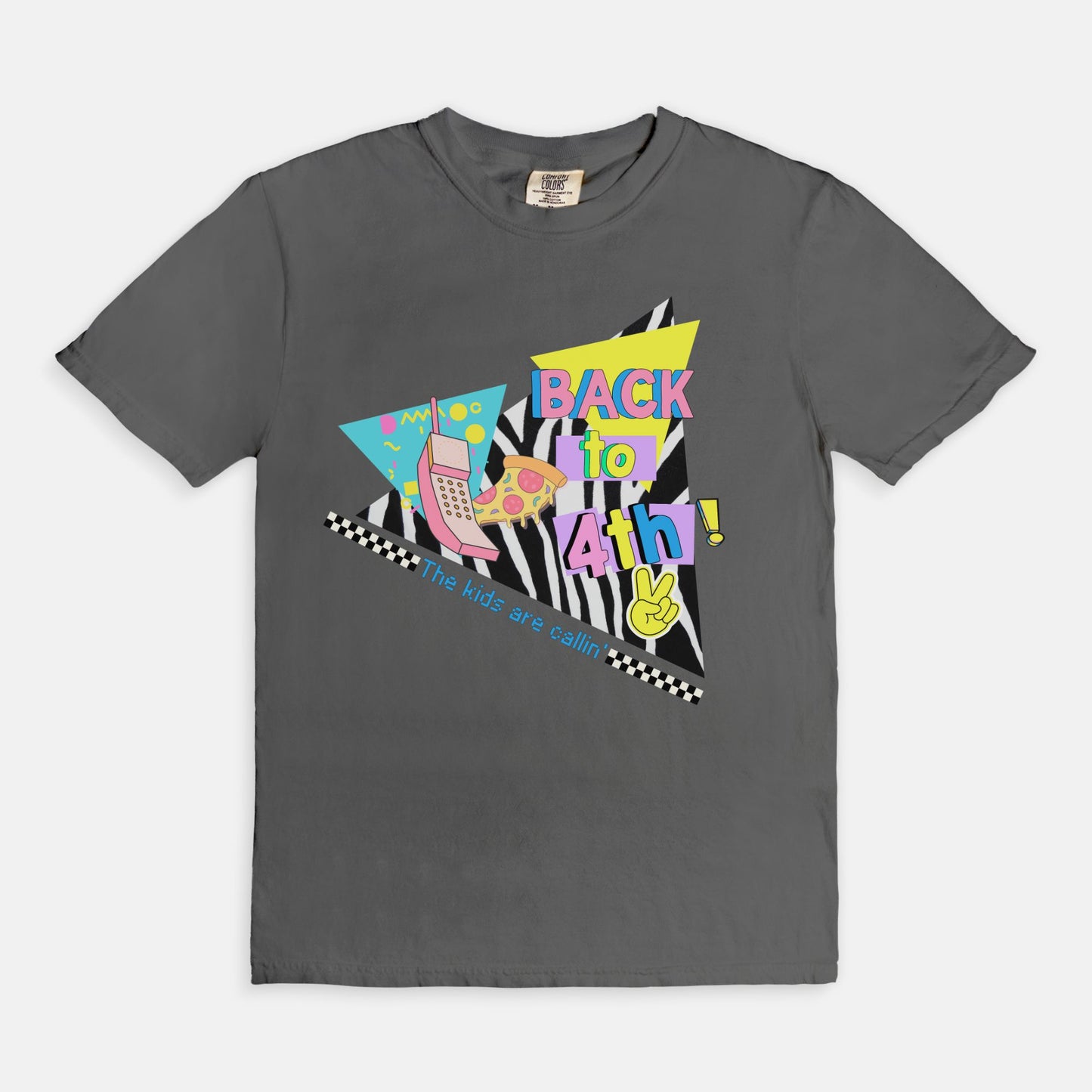 Retro Geometric 4th Tee