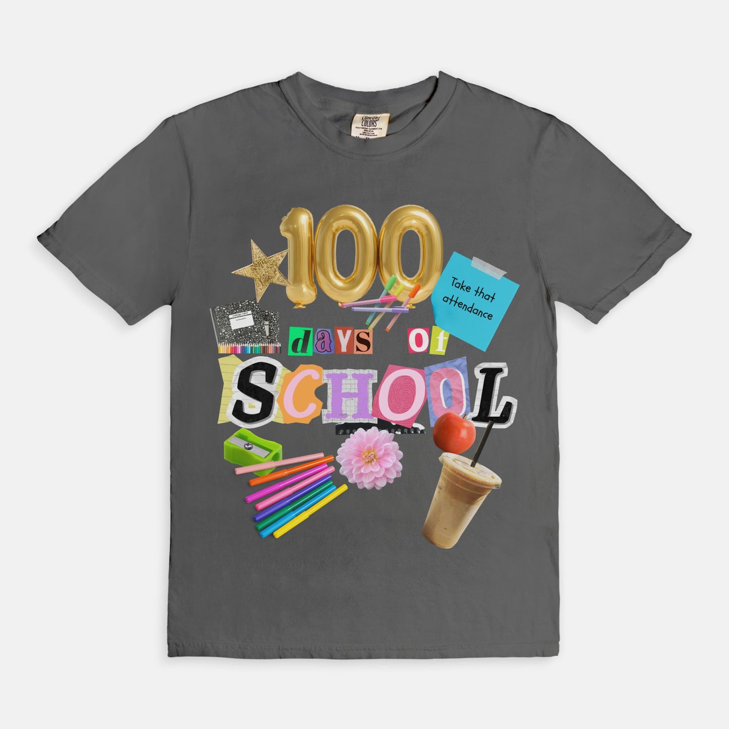 Scrappy 100 Days of School Tee