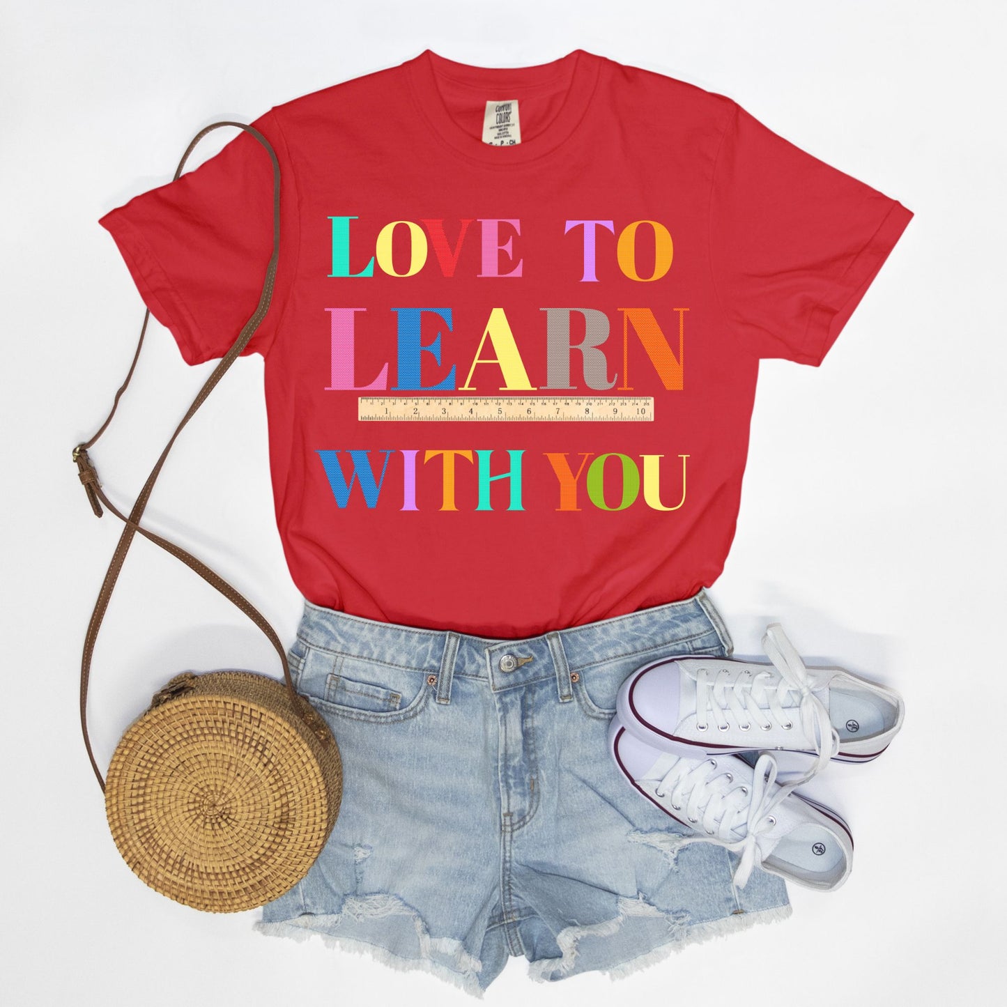 Love To Learn With You Tee