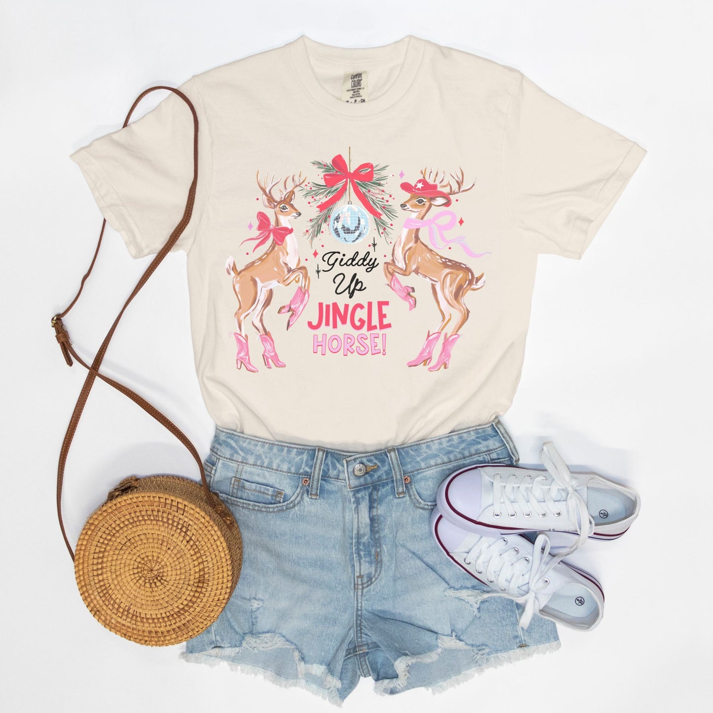 Giddy Up Jingle Horse Tee