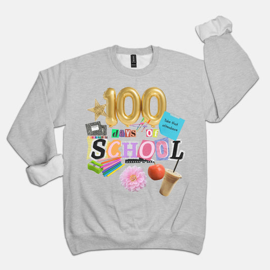 Scrappy 100 Day of School Sweatshirt