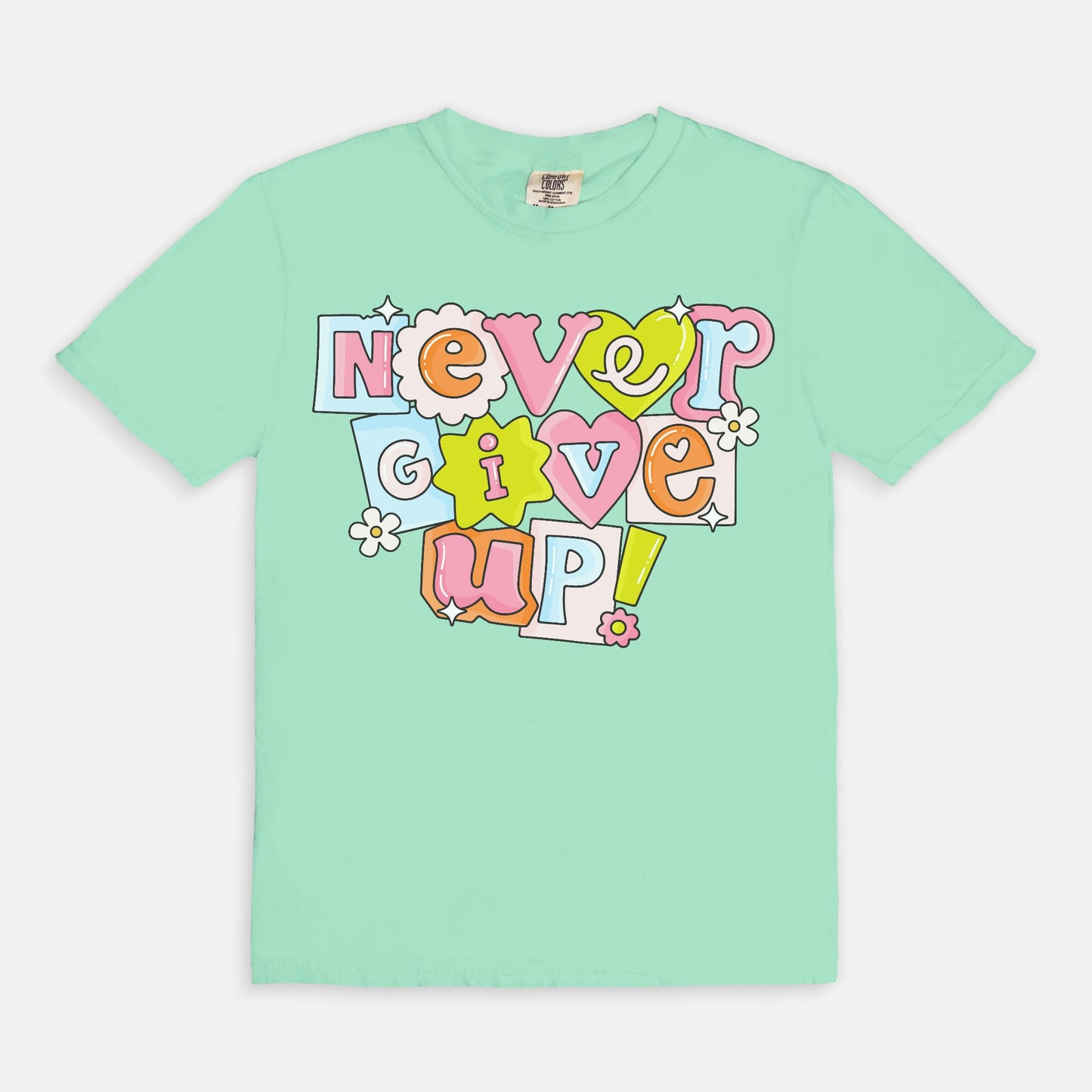 Never Give Up Ransom Tee