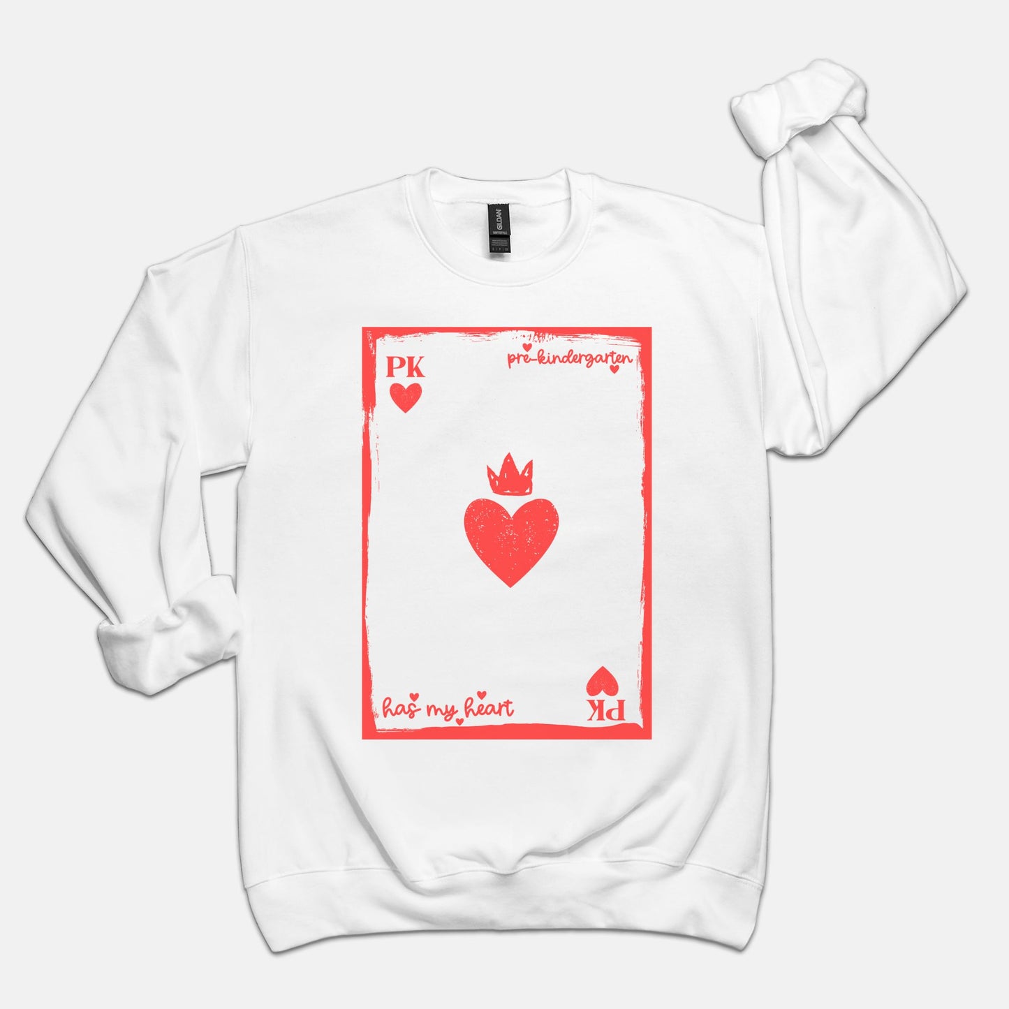 PreK Playing Card Sweatshirt
