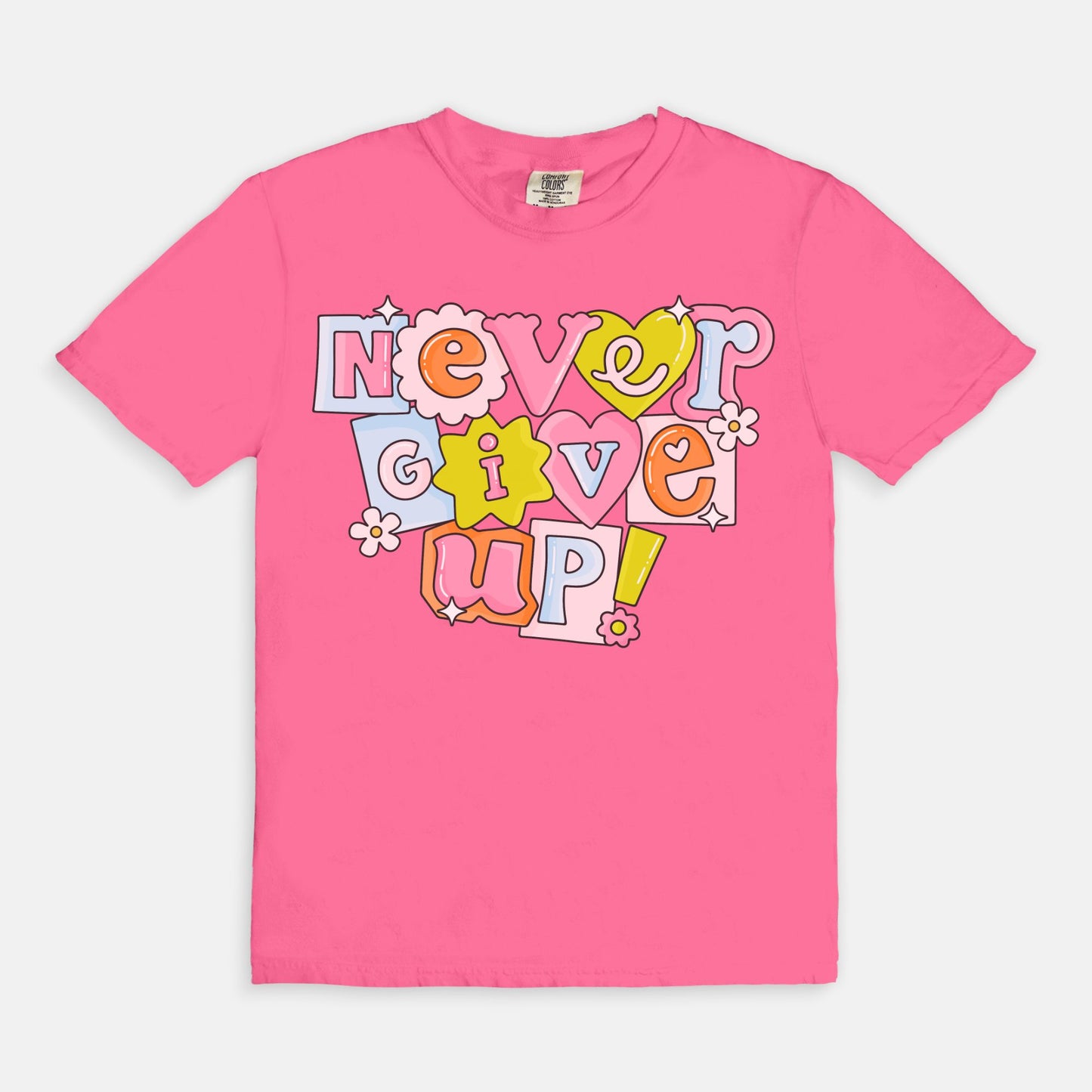 Never Give Up Ransom Tee