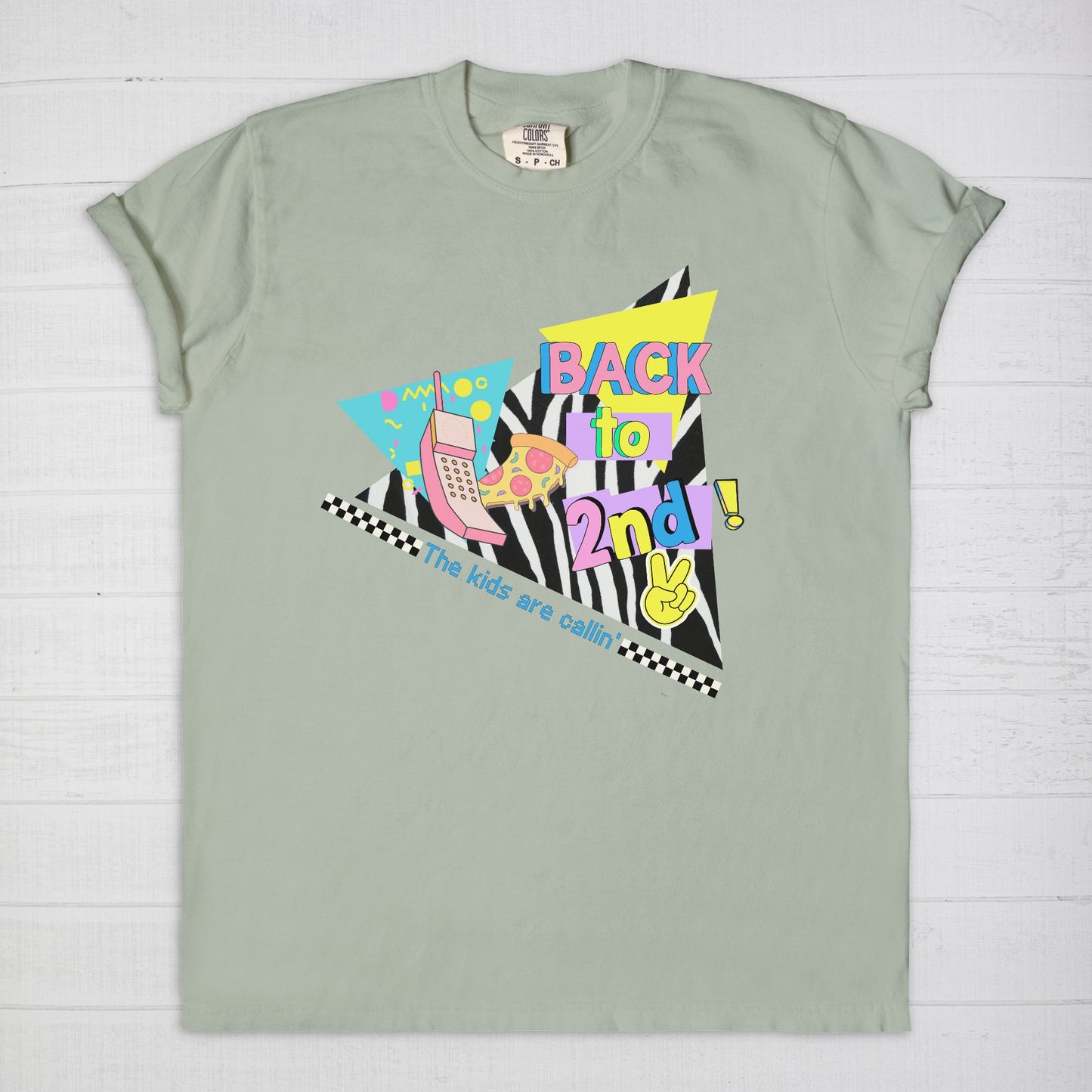 Retro Geometric 2nd Tee