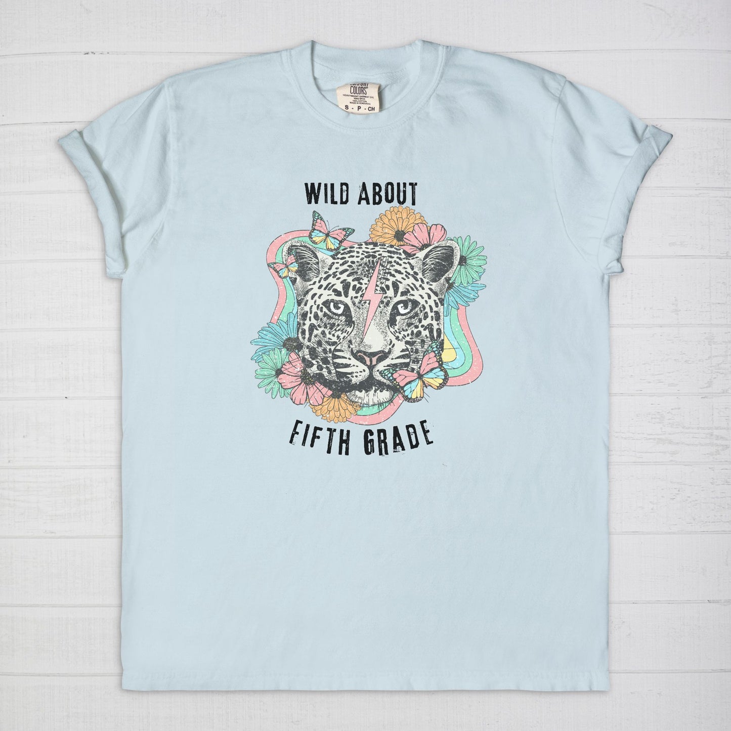 Wild About Fifth Grade Tee