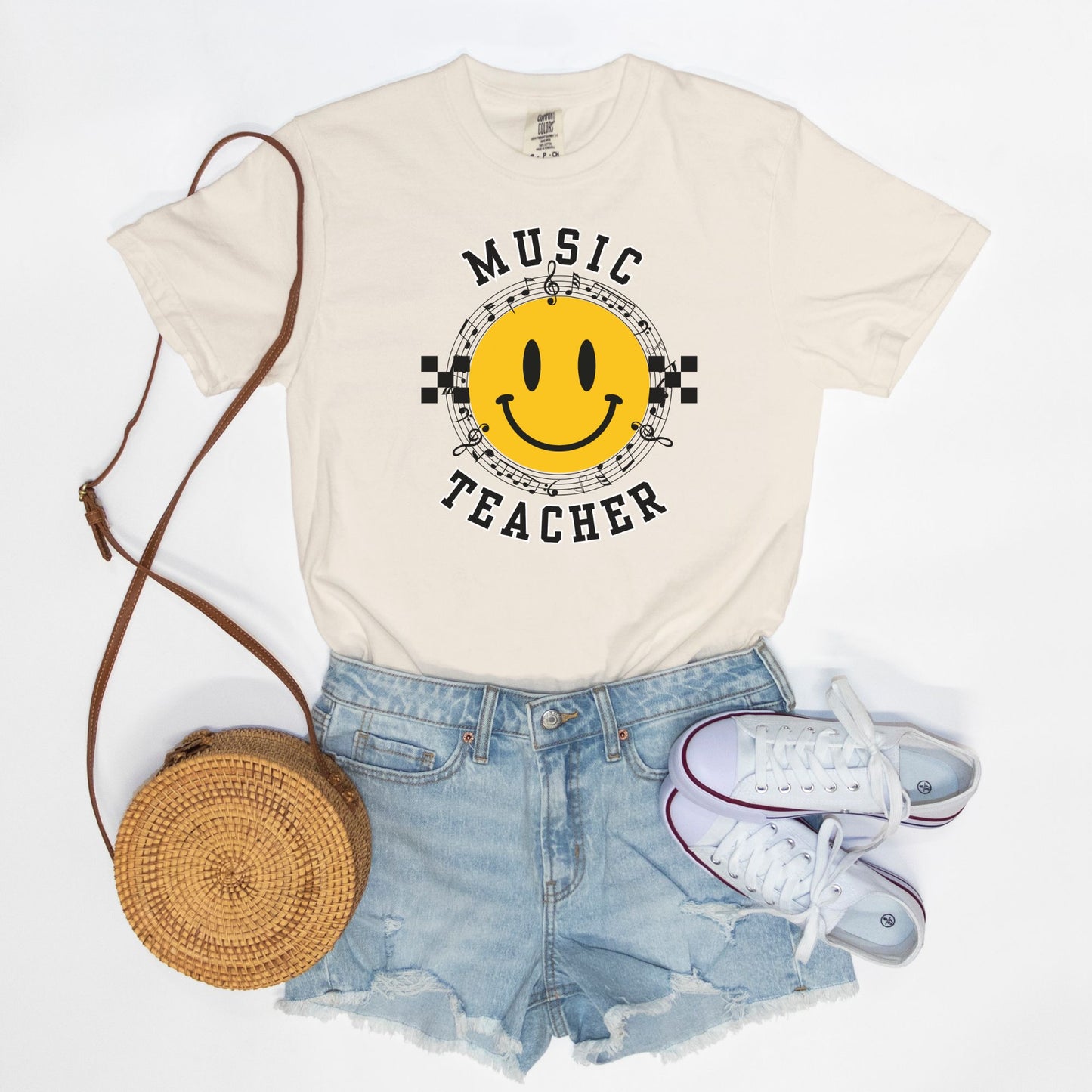 Music Teacher Retro Tee