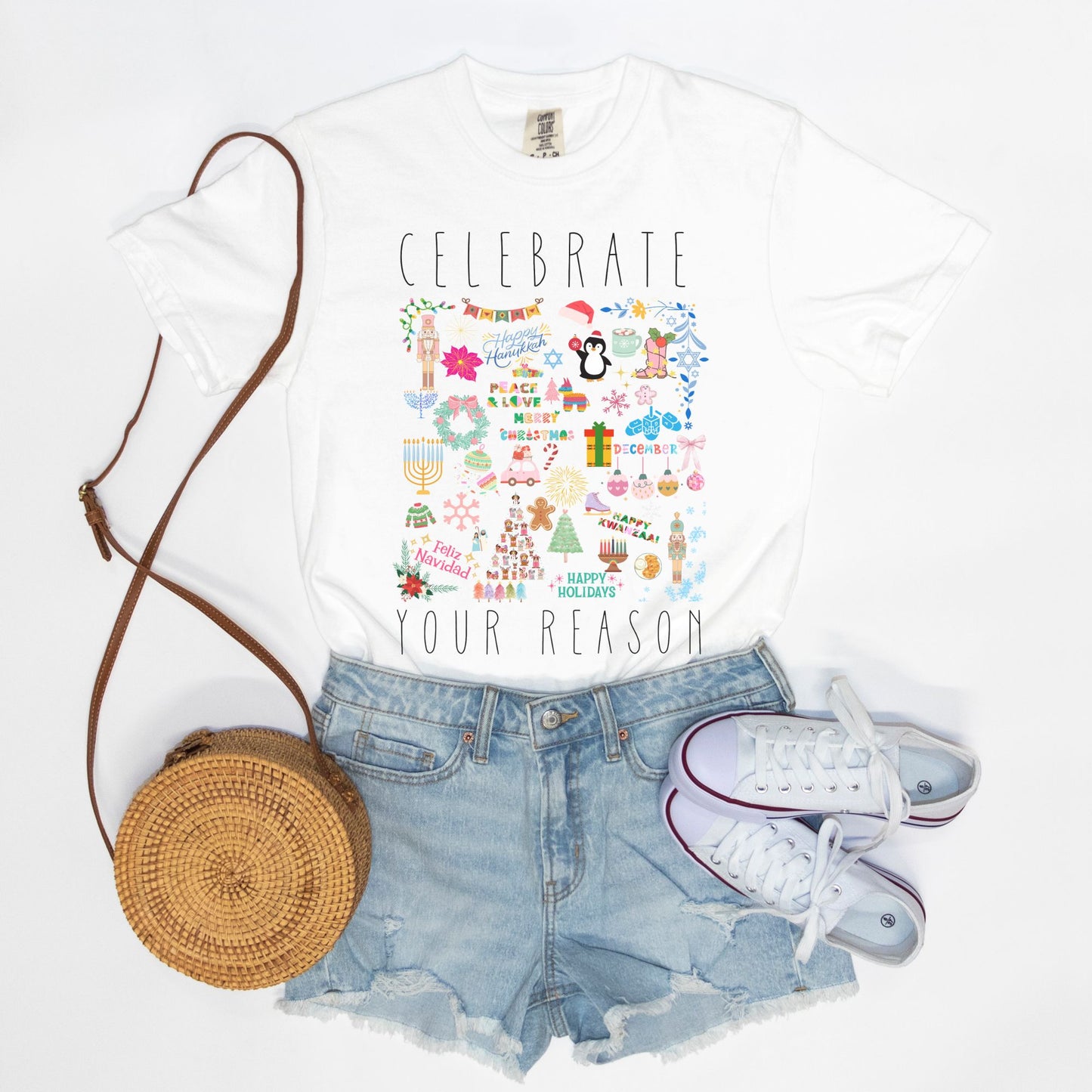 Celebrate Your Reason Holiday Tee