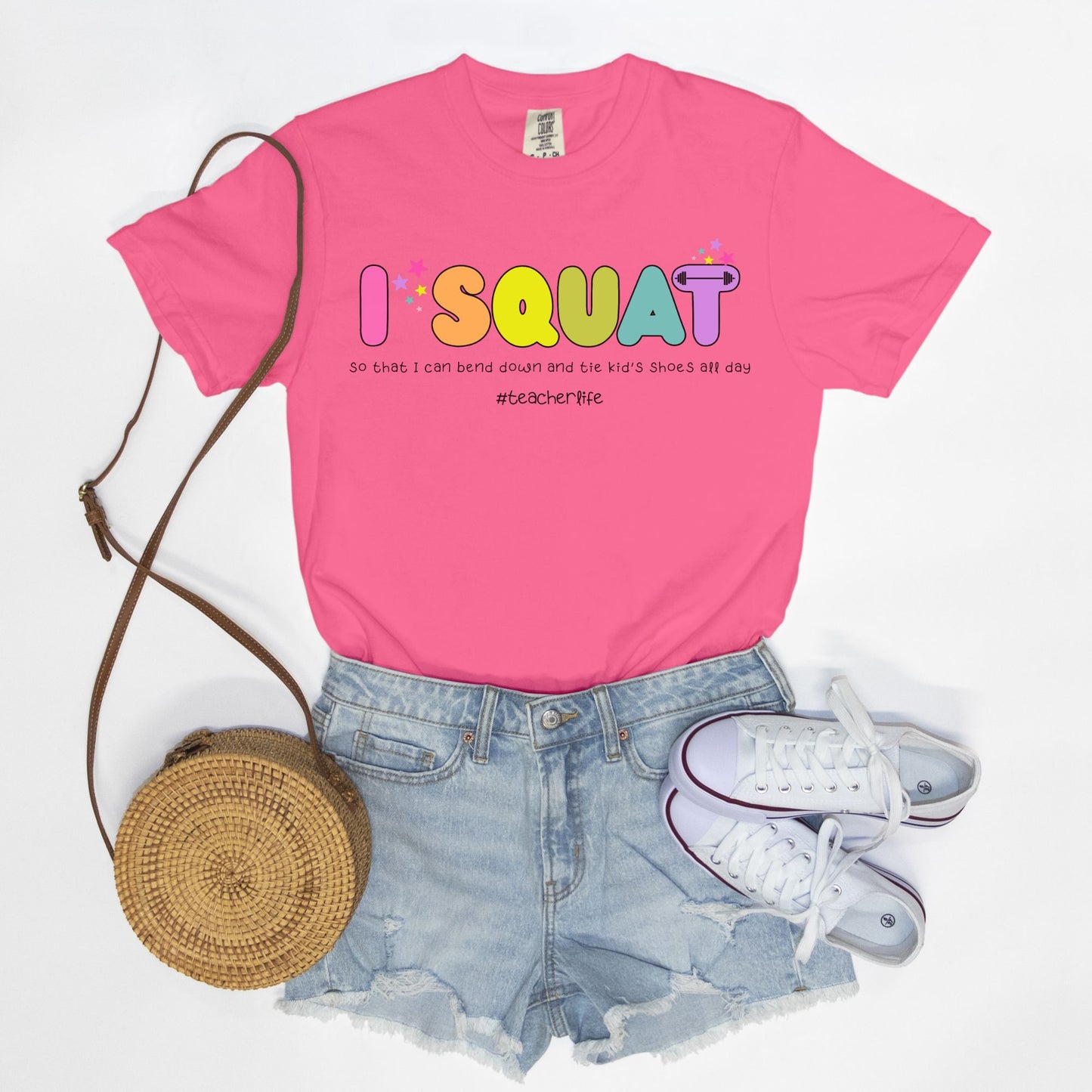 I Squat -Teacher Tee